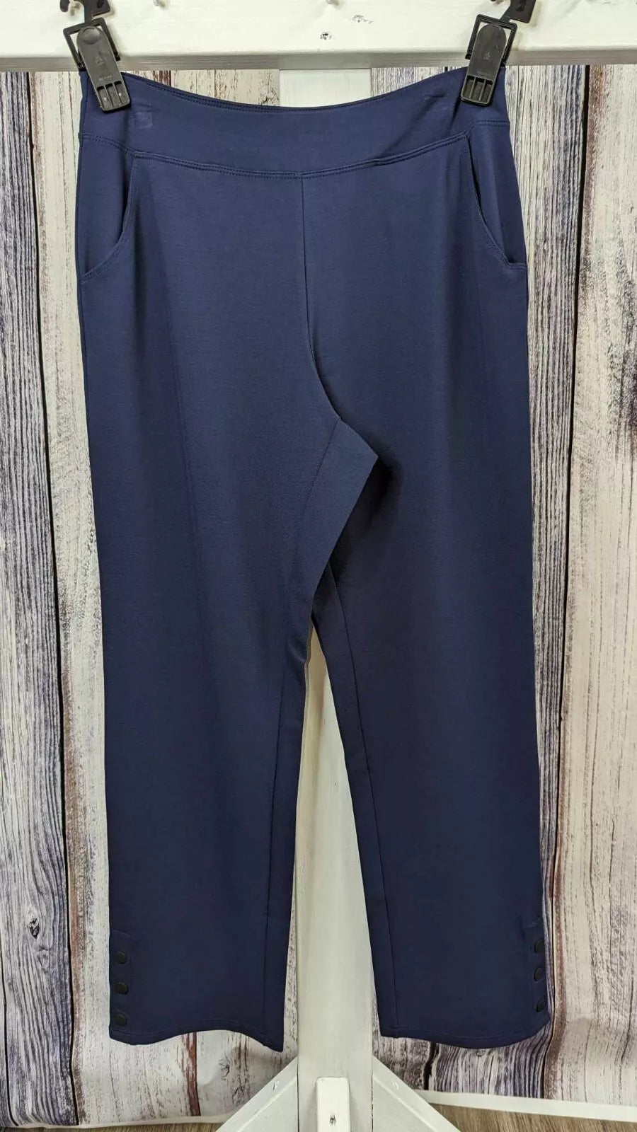 10R TWILIGHT A520303 Belle by Kim Gravel Regular Ponte Ankle Pants