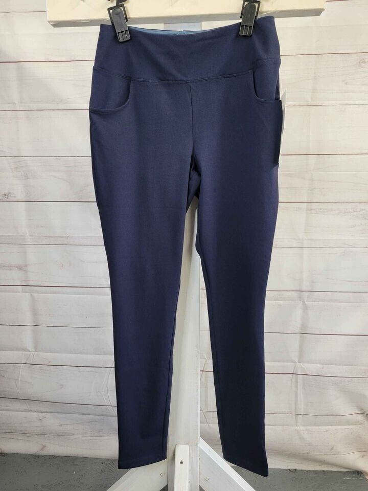 6T NAVY A517300 Women with Control Tall St.Tropez Twill Legging