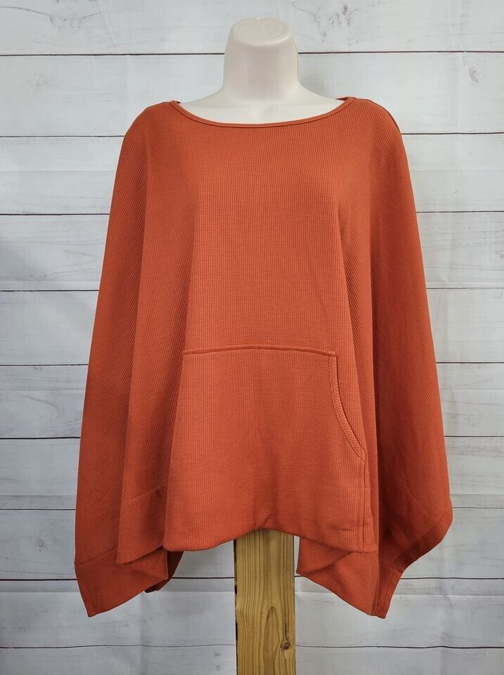 XSMALL/SMALL SPICE A519293 Attitudes by Renee Waffle Knit Capelet